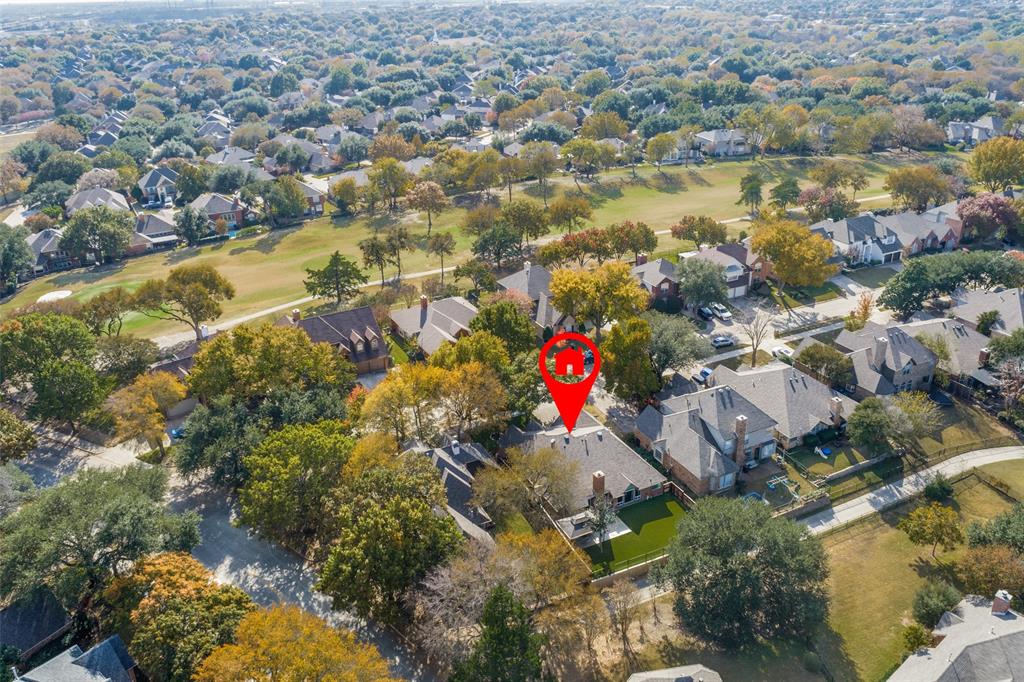 2704 Wind Ridge McKinney, TX 75072 - Photo 27 of 29 an aerial view of residential houses with outdoor space