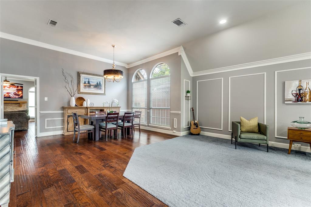 2704 Wind Ridge McKinney, TX 75072 - Photo 7 of 29 a view of a dining room with furniture window and outside view