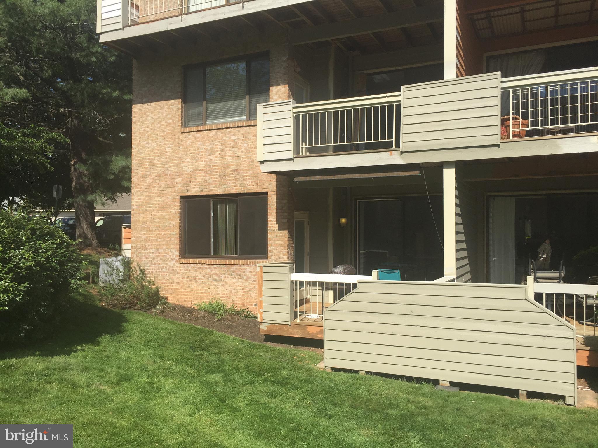 11226 Harbor Court Reston, VA 20191 - Photo 18 of 30 REAR DECK OF CONDO