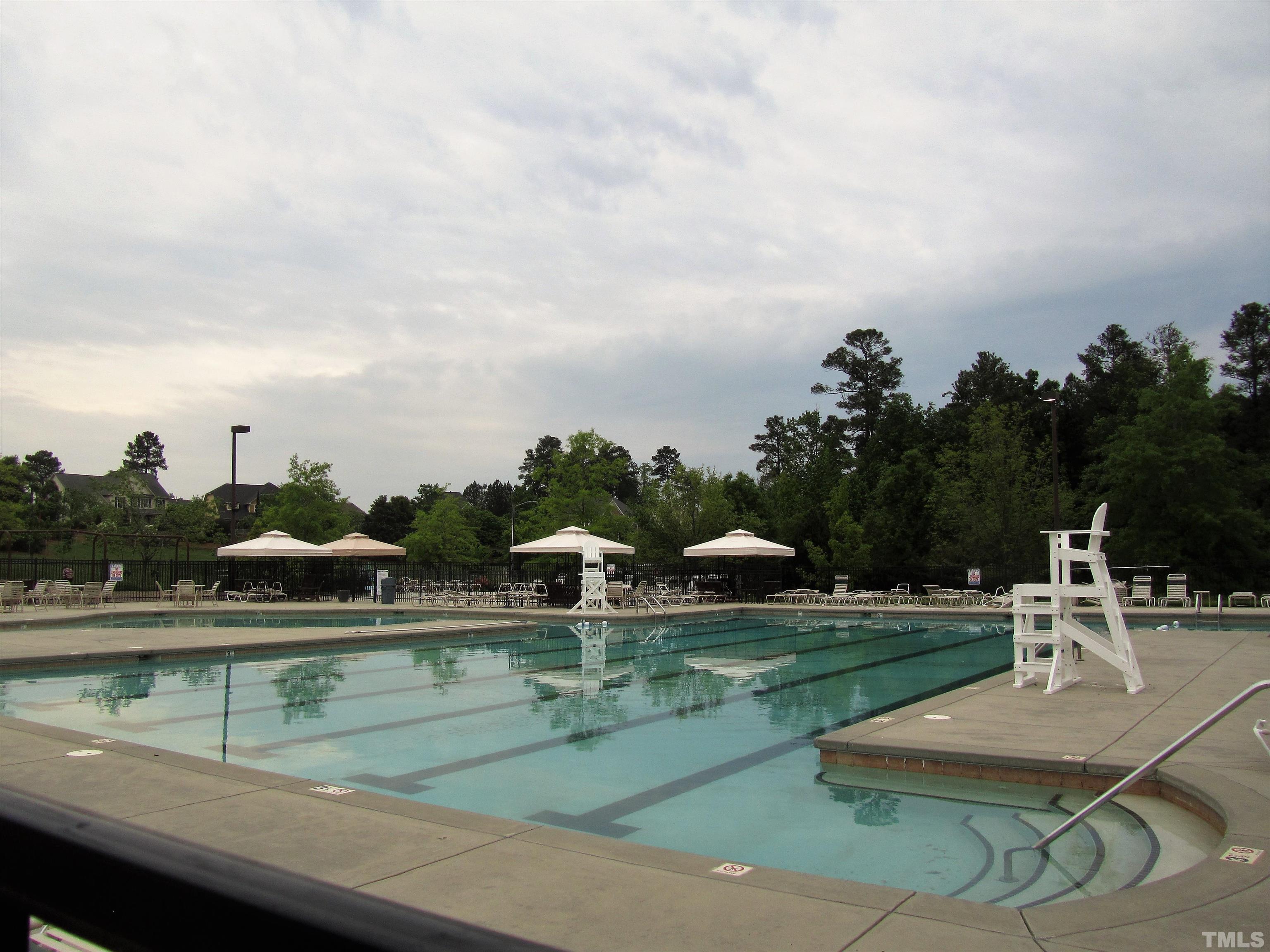 218 Irving Way Durham, NC 27703 - Photo 39 of 41 an aerial view of residential houses with outdoor space