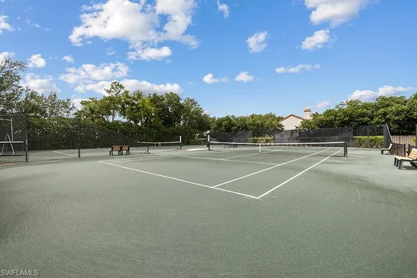 a view of a tennis court