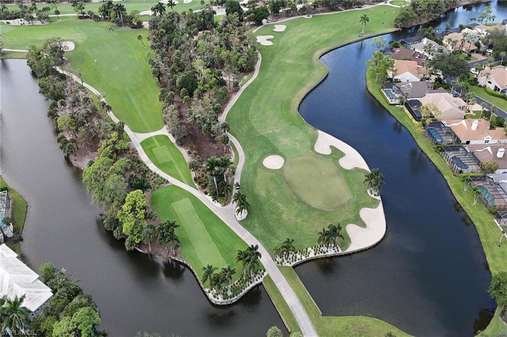 433 Crestwood Road Naples, FL 34113 - Photo 47 of 50 an aerial view of a house