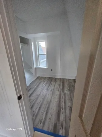 a view of wooden floor in a room