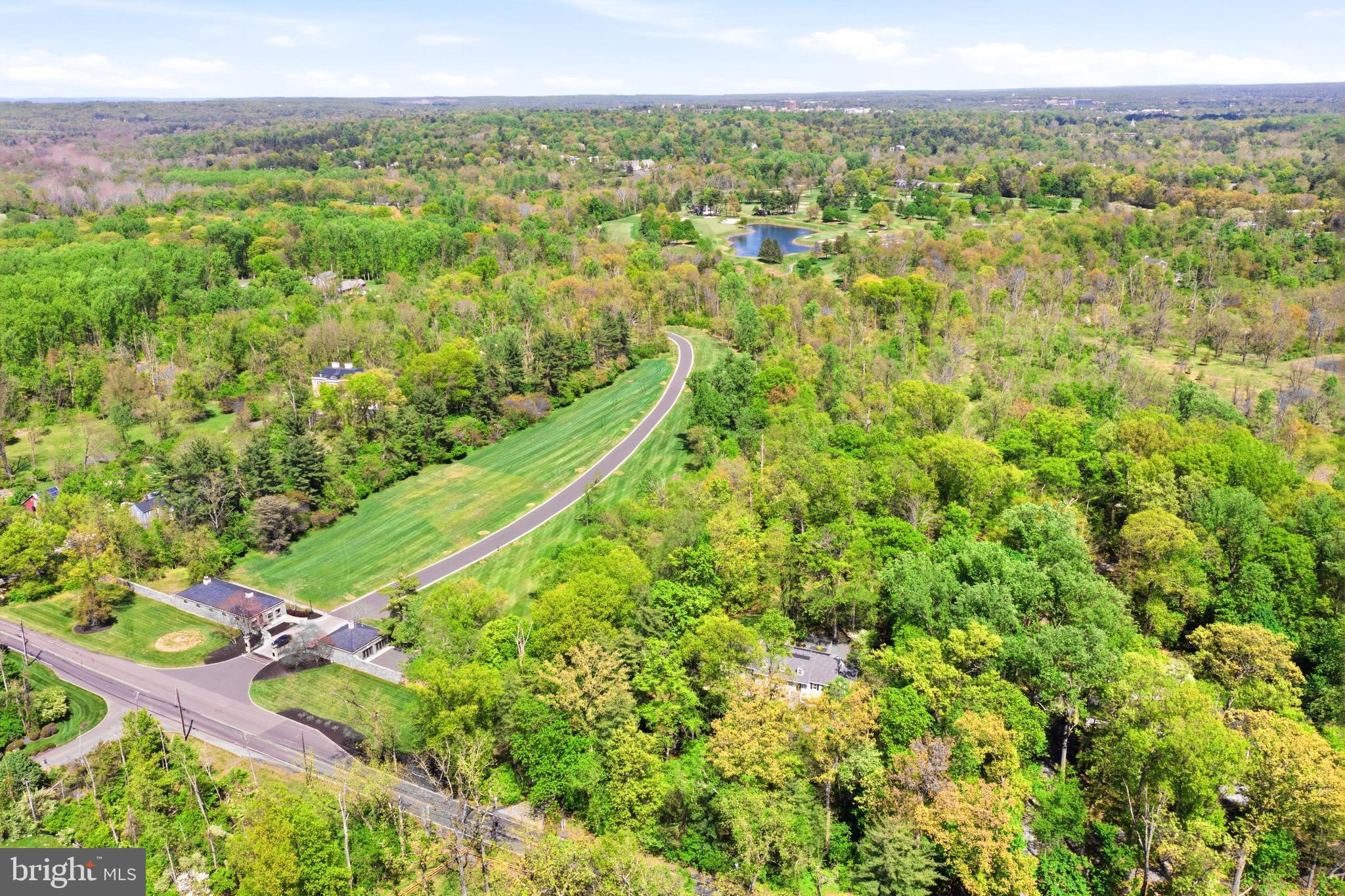 4511 Province Line Road Princeton, NJ 08540 - Photo 32 of 34 a view of a city with lush green forest