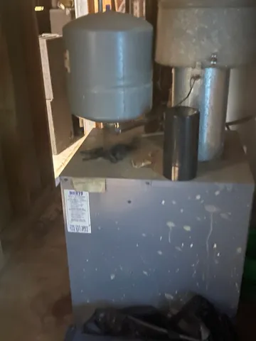 a view of water heater room