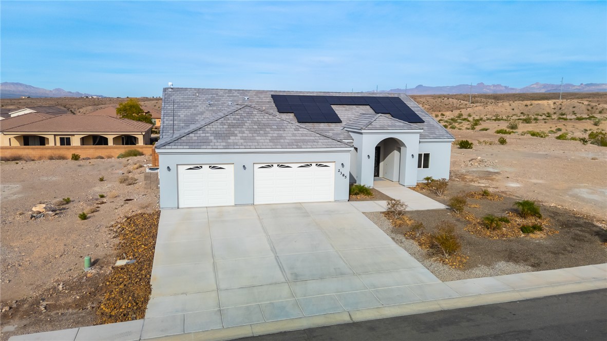 2385 Corwin Road Bullhead City, AZ 86442 - Photo 73 of 78 an aerial view of a house with a yard