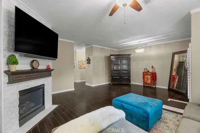 a view of a walk in closet