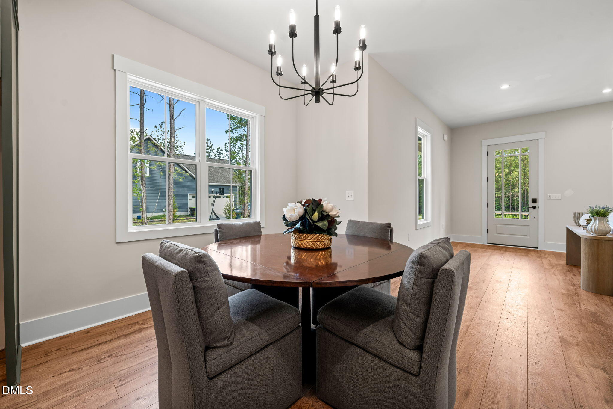 400 Pilot Ridge Road Zebulon, NC 27597 - Photo 11 of 51 a view of a dining room with furniture window and wooden floor
