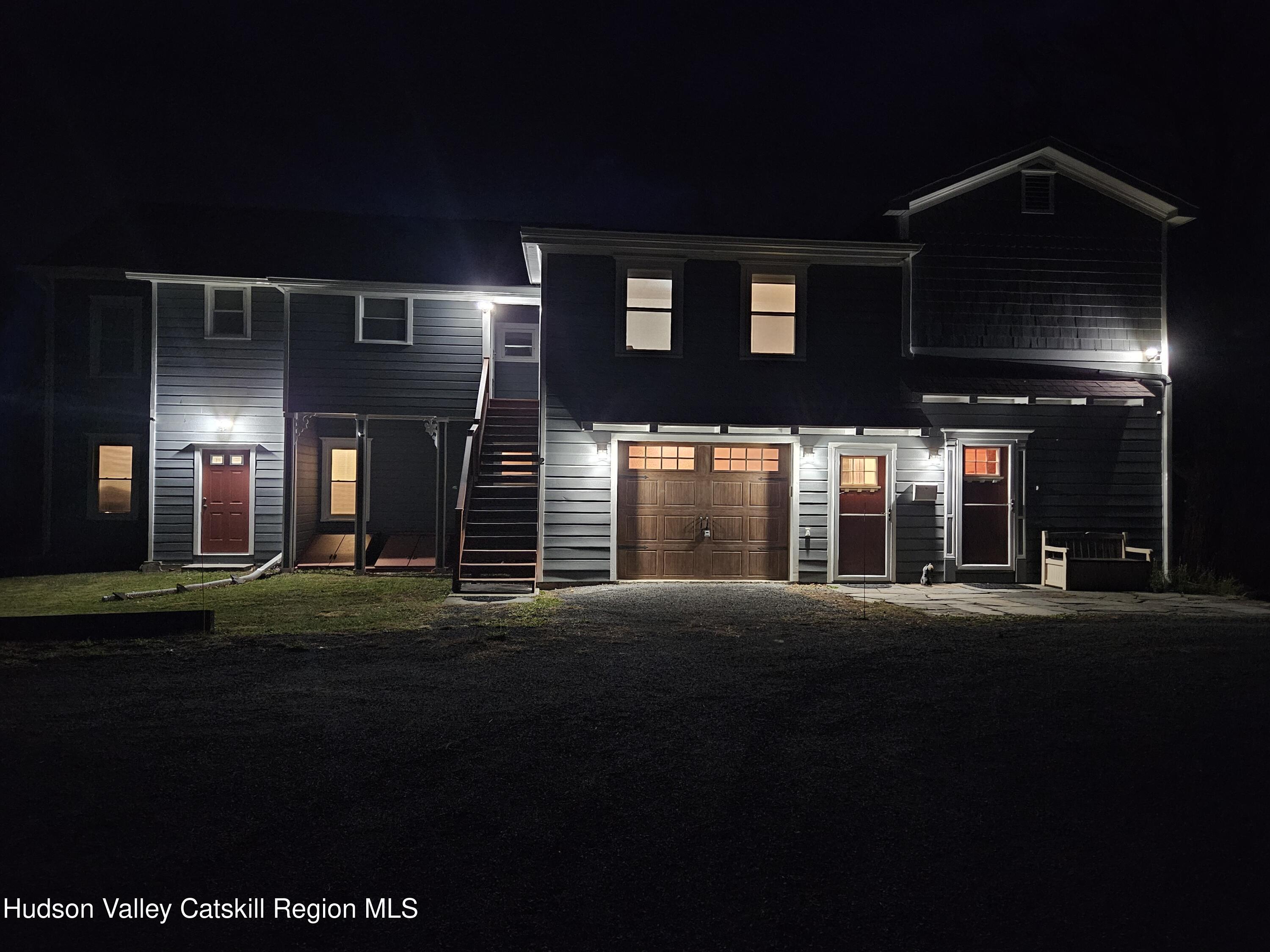 463 County Rt 46 Catskill, NY 12414 - Photo 28 of 47 House Rear at night