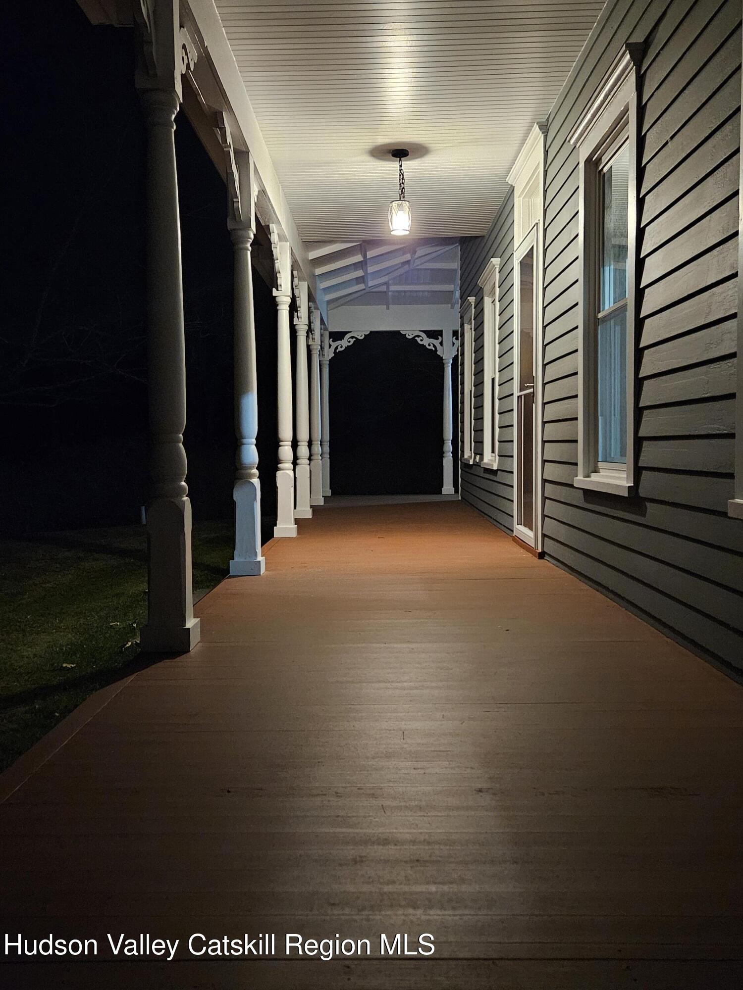 463 County Rt 46 Catskill, NY 12414 - Photo 44 of 47 Porch at night