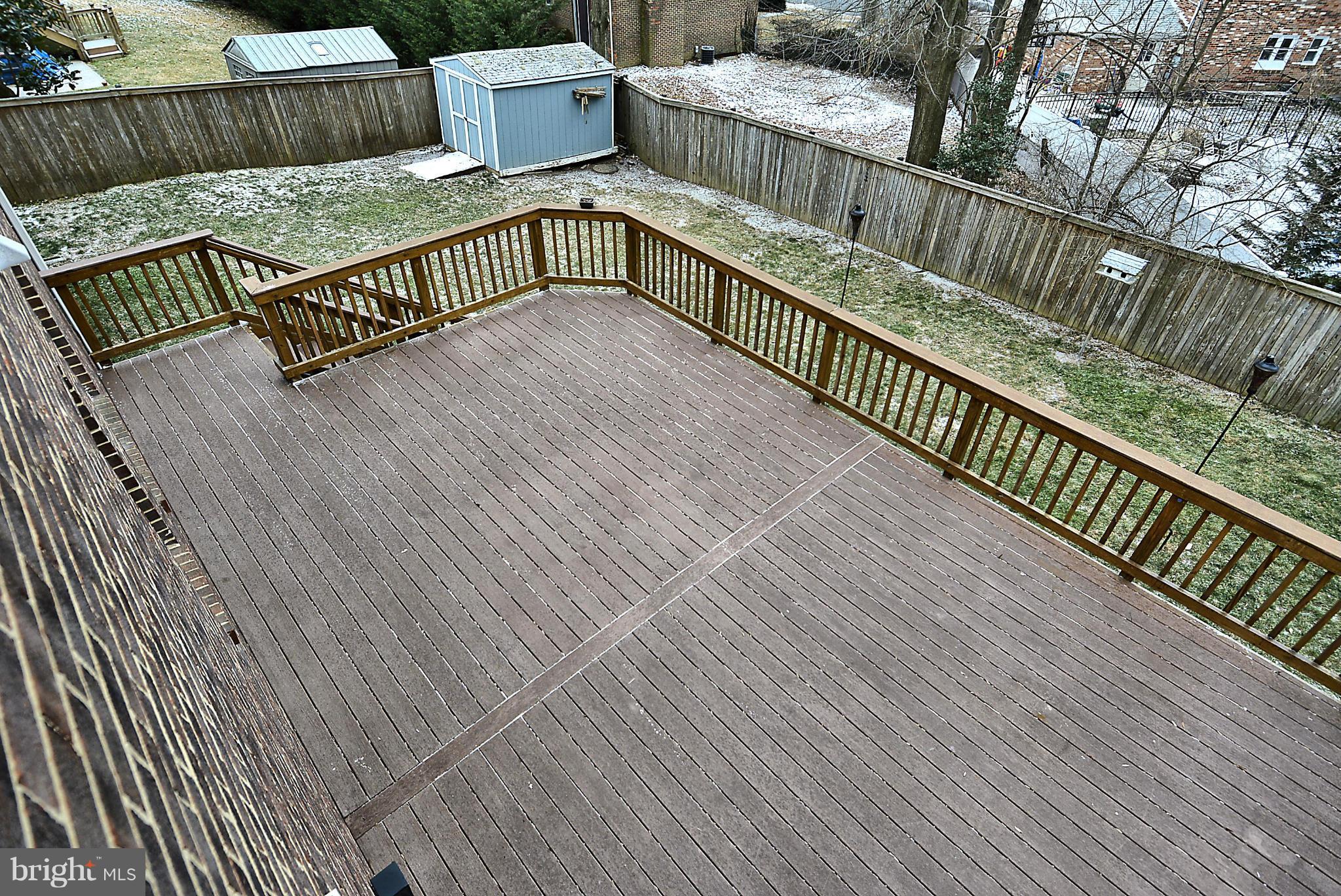 1870 Beulah Road Vienna, VA 22182 - Photo 18 of 30 a view of balcony with wooden floor