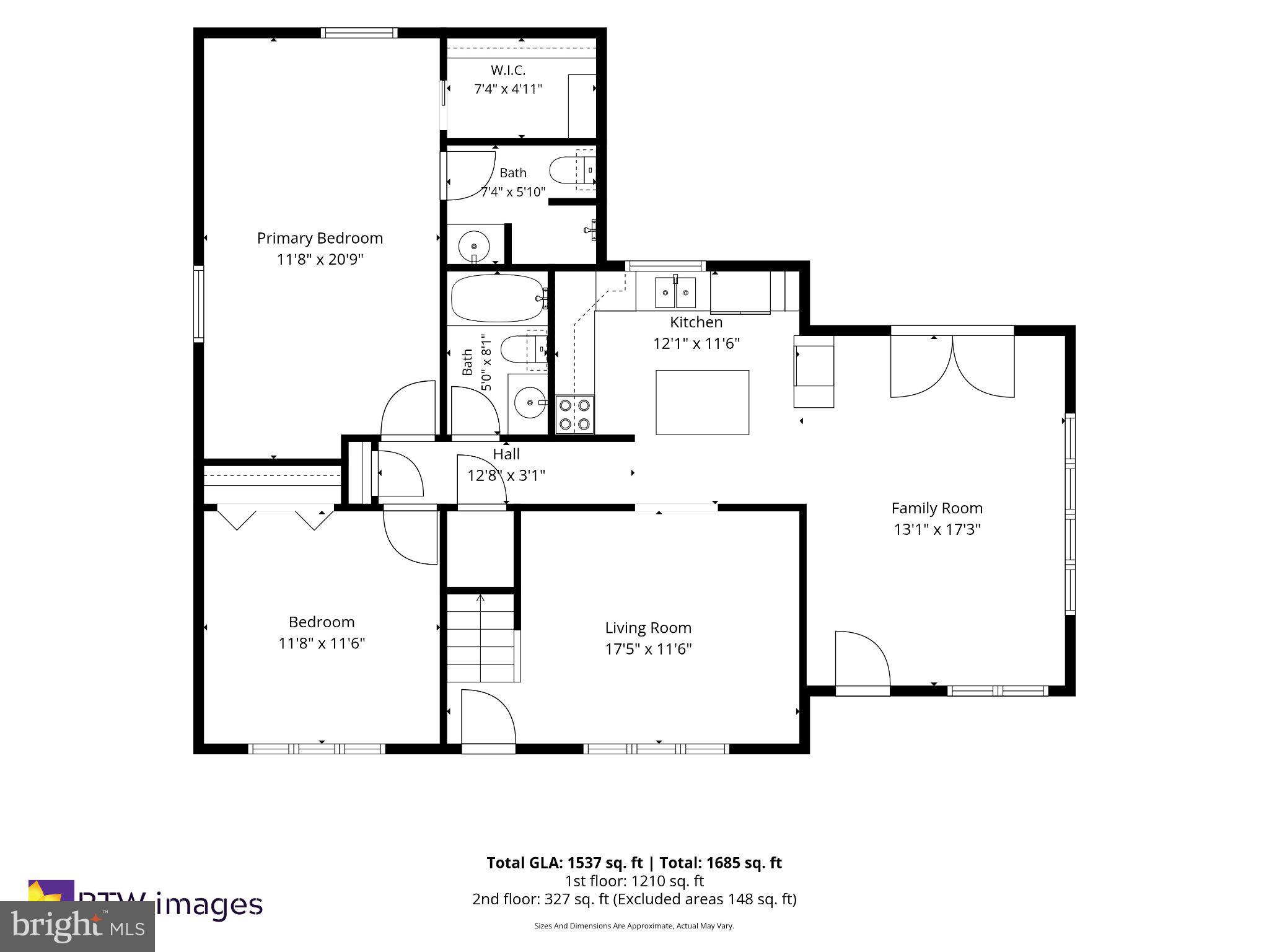 8844 McGrath Road Manassas, VA 20112 - Photo 26 of 27 Spacious floor plan for modern living.