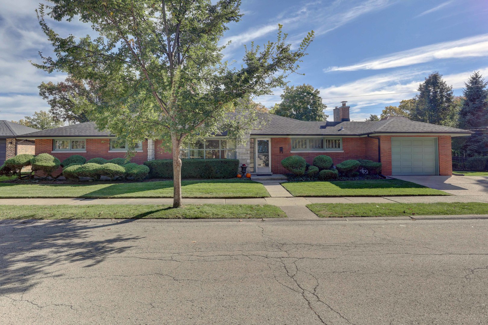 1401 Park Ridge Boulevard Park Ridge, IL 60068 - Photo 2 of 40 a house view with a sitting space and garden