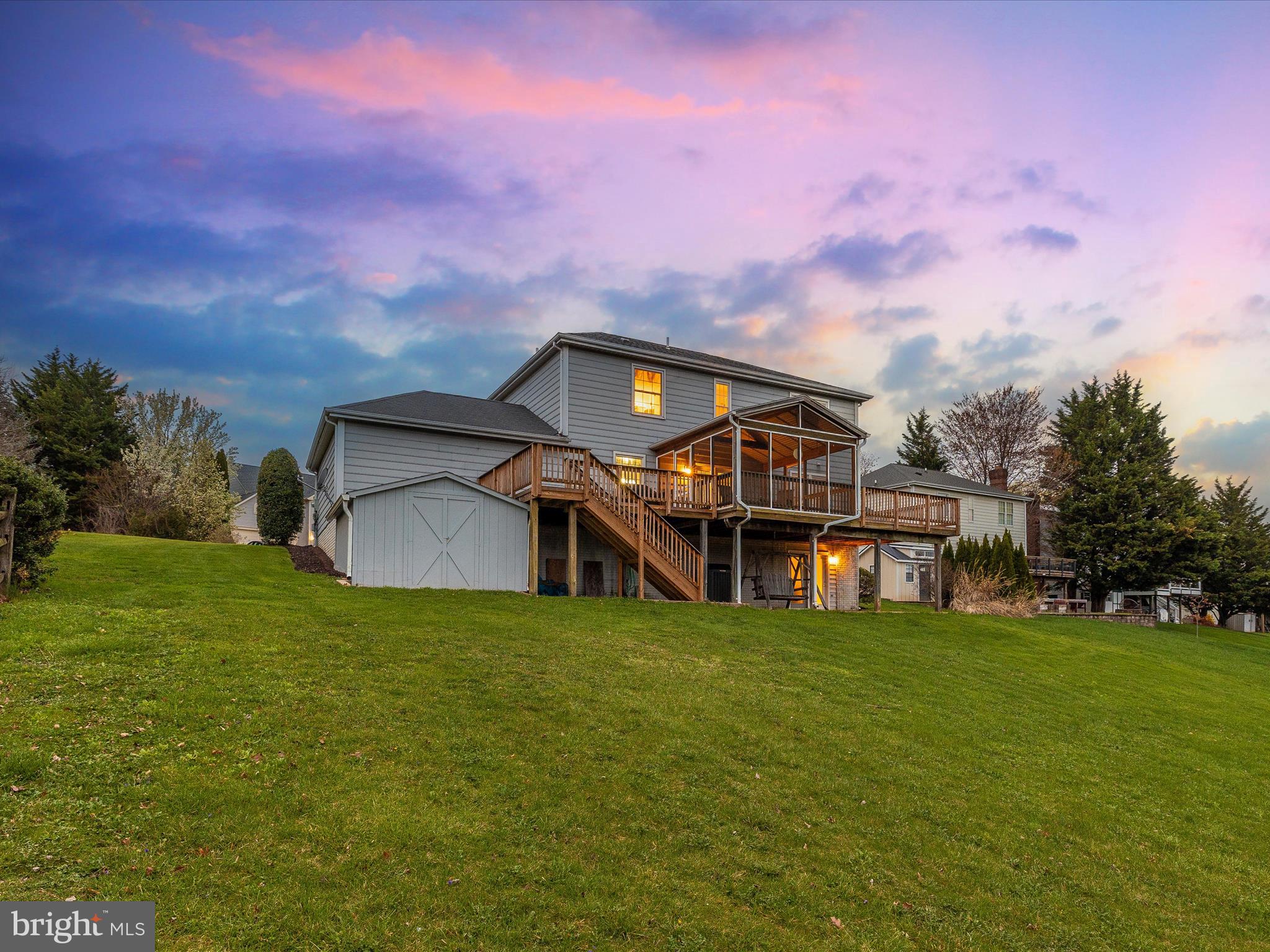 10 Knoll Side Lane Middletown, MD 21769 - Photo 63 of 84 a view of a house with a big yard and a large tree