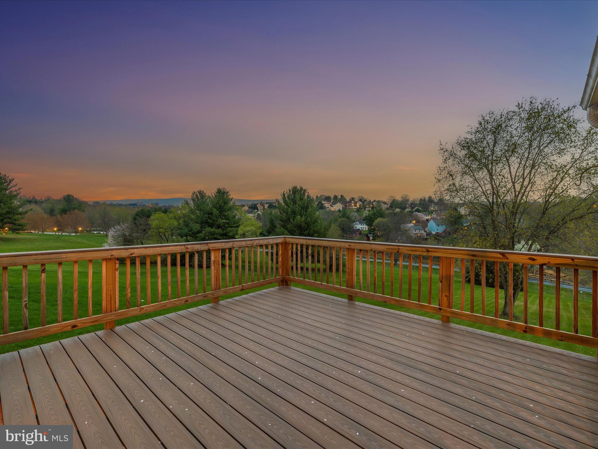 10 Knoll Side Lane Middletown, MD 21769 - Photo 72 of 84 a view of balcony with wooden floor and fence