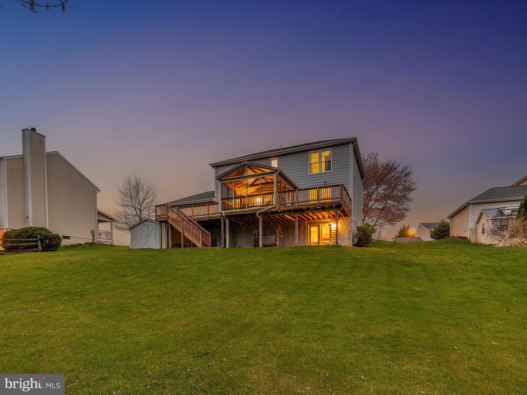 10 Knoll Side Lane Middletown, MD 21769 - Photo 79 of 84 a view of a big house with a big yard and large trees