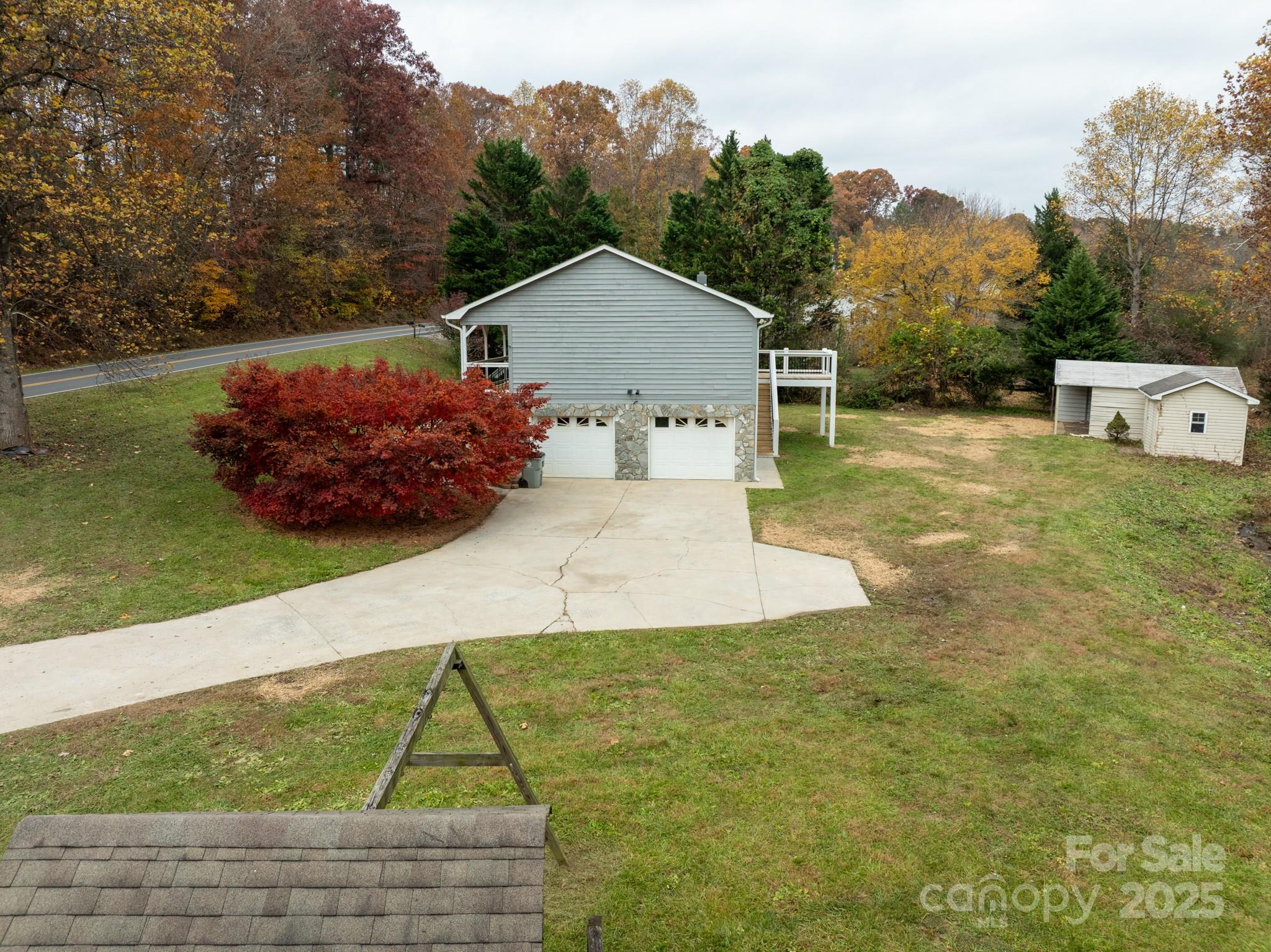 2830 Ellerwood Road Hudson, NC 28638 - Photo 15 of 46 a view of a backyard