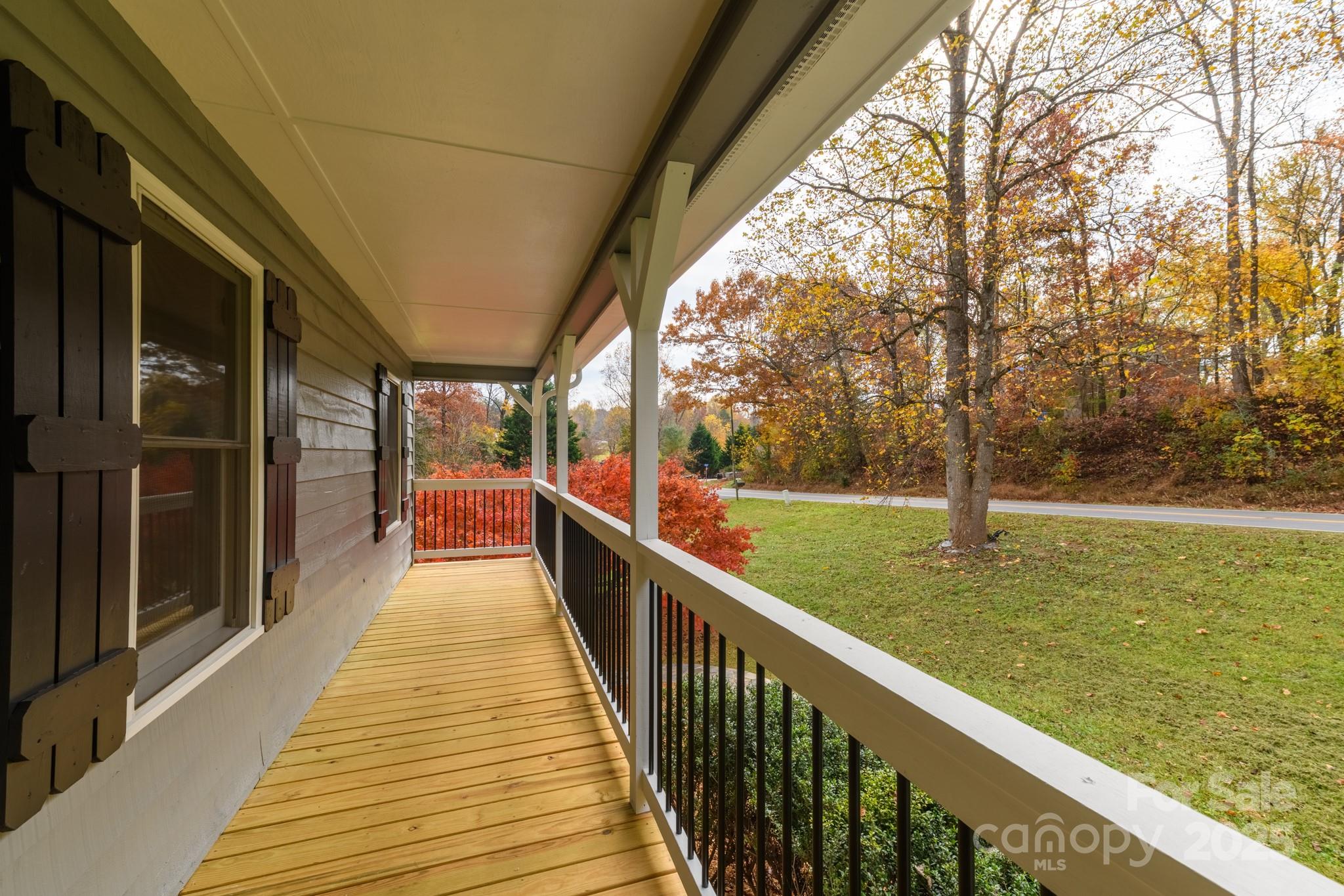 2830 Ellerwood Road Hudson, NC 28638 - Photo 25 of 46 a view of balcony and yard