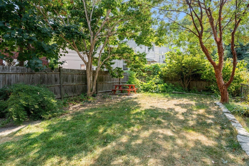 103 Dix Street, Unit 2 Boston, MA 02122 - Photo 22 of 23 a backyard of a house with lots of green space