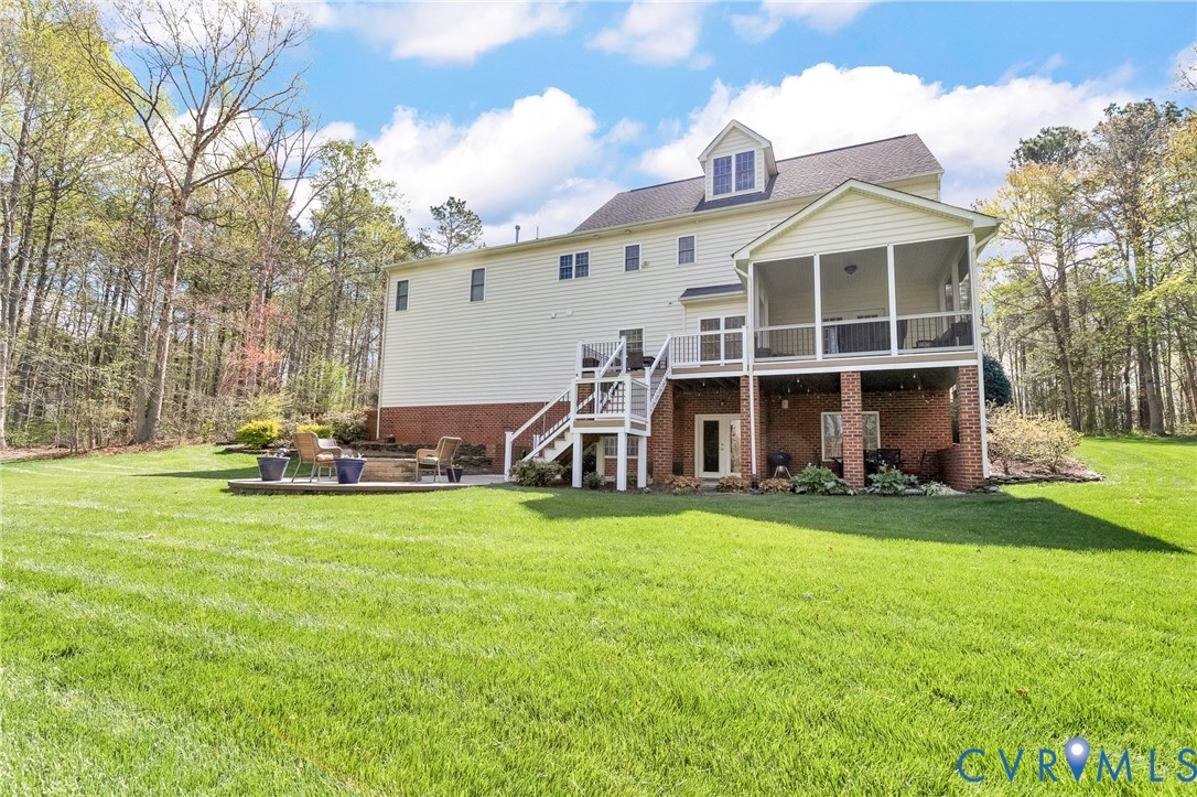 14436 Overlook Ridge Lane Beaverdam, VA 23015 - Photo 69 of 82 a view of a house with backyard