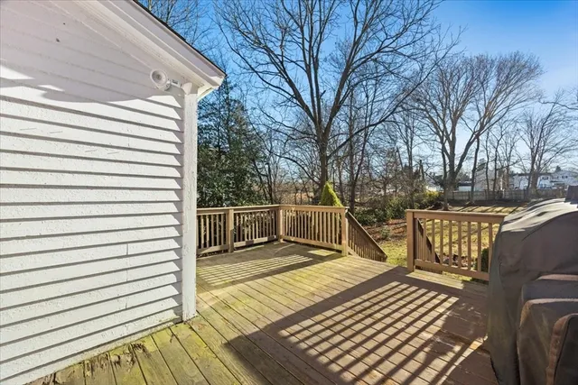 a view of a roof deck