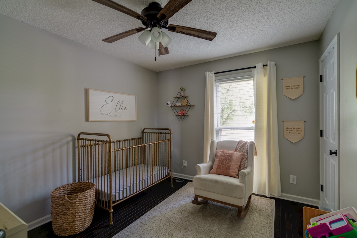 883 South Ridge Trail Clarksville, TN 37043 - Photo 26 of 42 Another secondary bedroom also with hardwood floors!