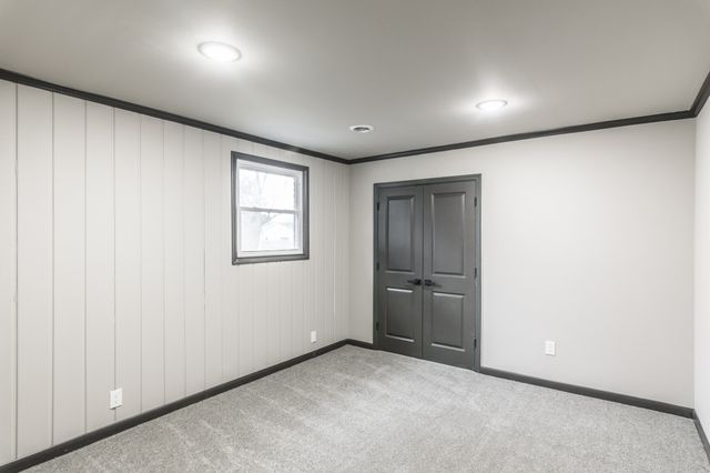 a view of empty room