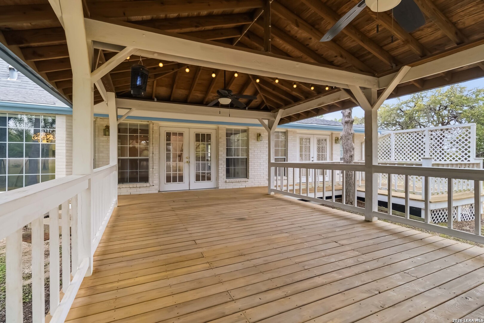 31949 Oak Ridge Parkway Bulverde, TX 78163 - Photo 21 of 50 a view of porch with wooden floor