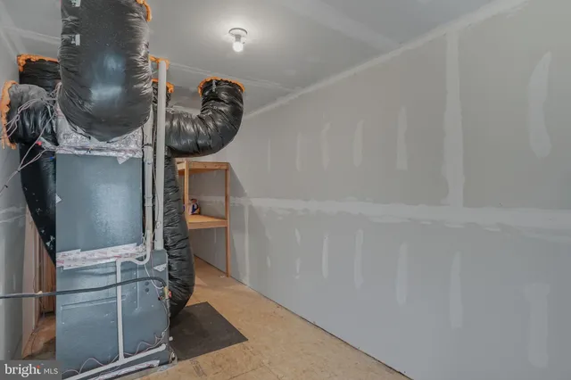 a close view of water heater on the wall