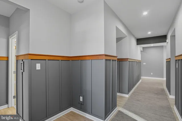 a view of a walk in closet