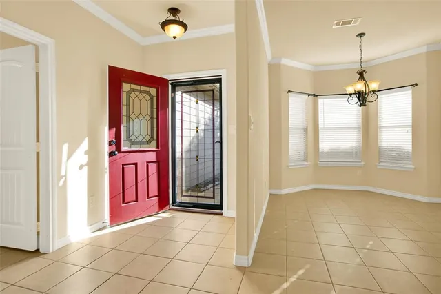 a view of empty room