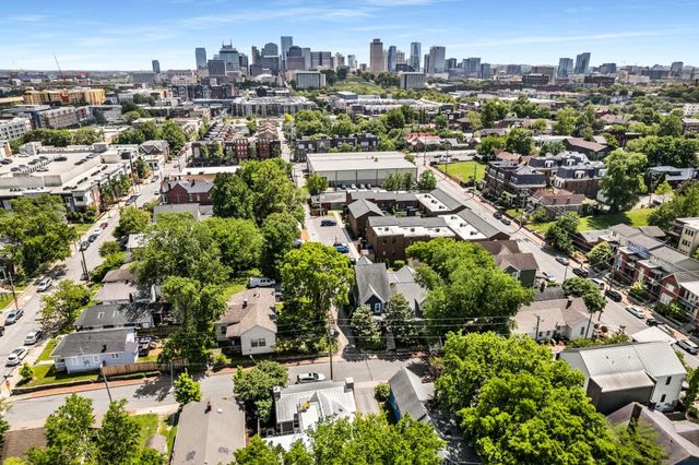 a front view of a building