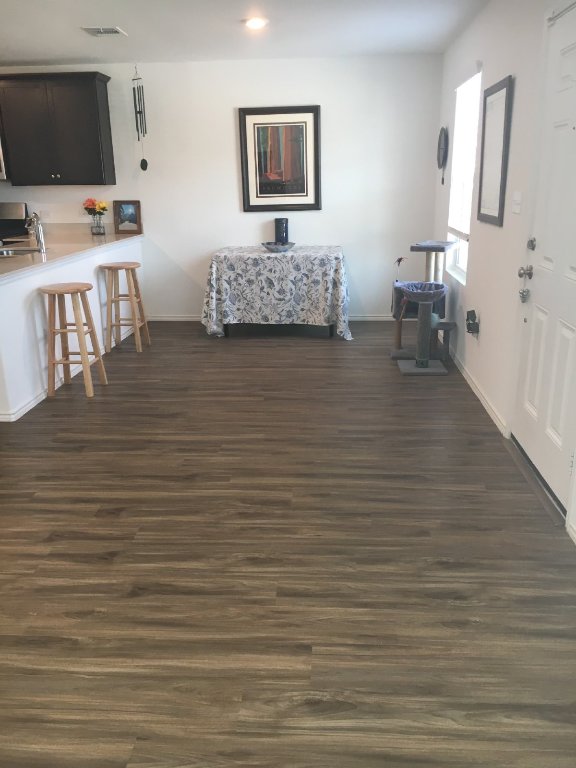 13801 Mussel Run Elgin, TX 78621 - Photo 6 of 18 a living room with furniture and a flat screen tv