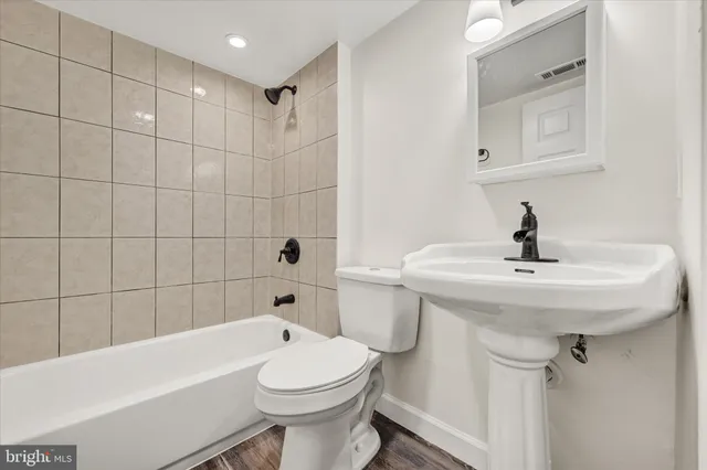 a view of a deck with wooden floor and outdoor space