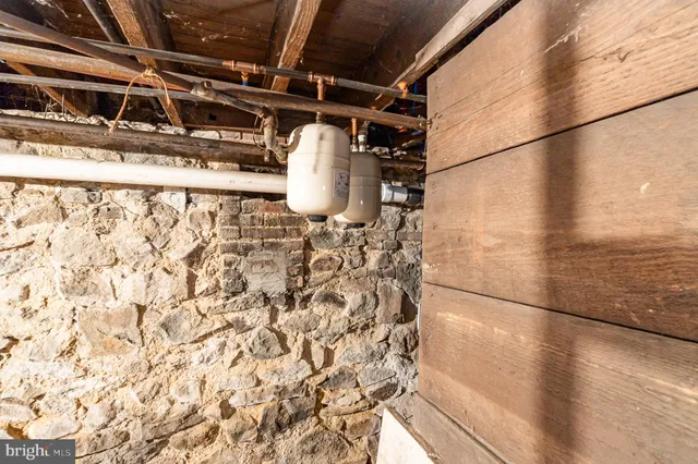 a water heater on the wall