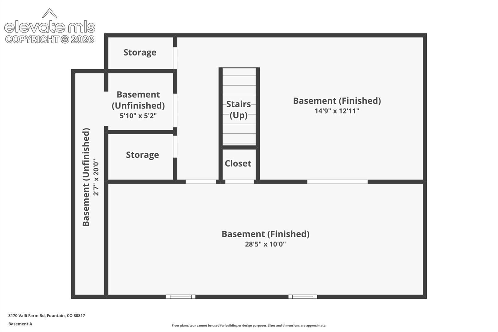 8170 Valli Farm Road Fountain, CO 80817 - Photo 50 of 50 Floor plan