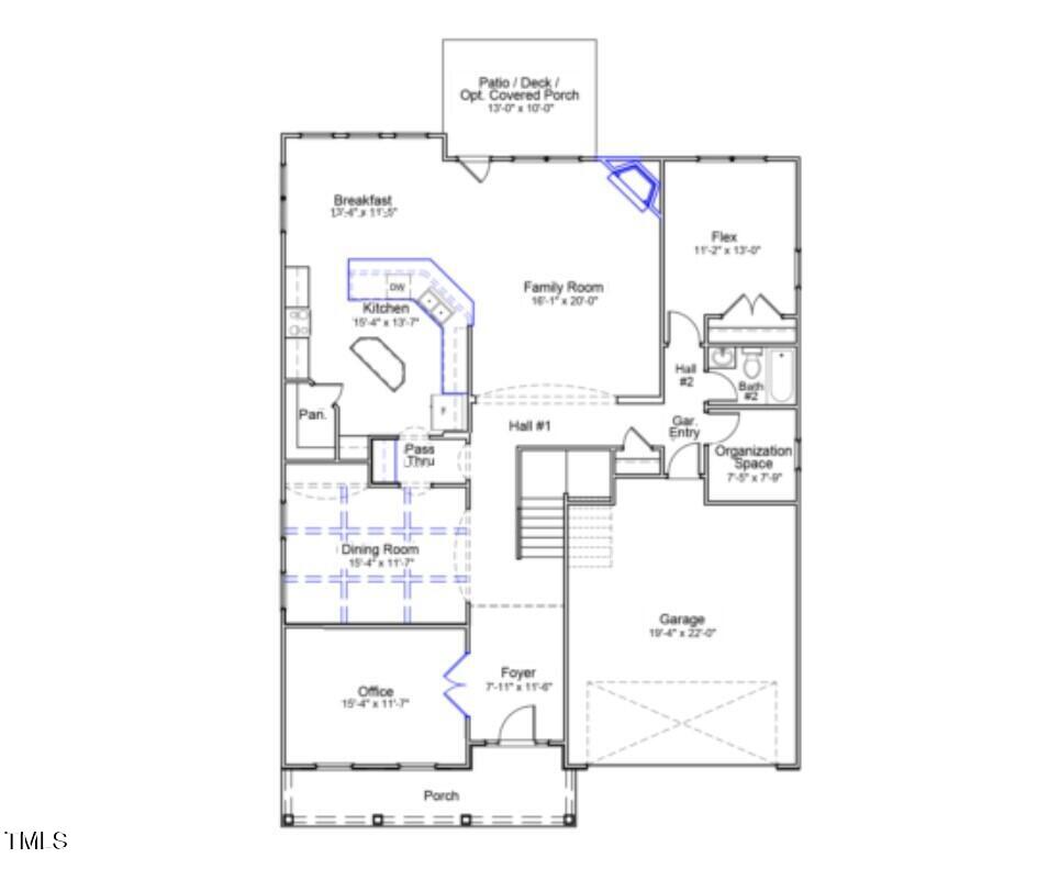 322 North Maple Walk, Unit 237 Garner, NC 27529 - Photo 2 of 56 Homesite 237 1 floor