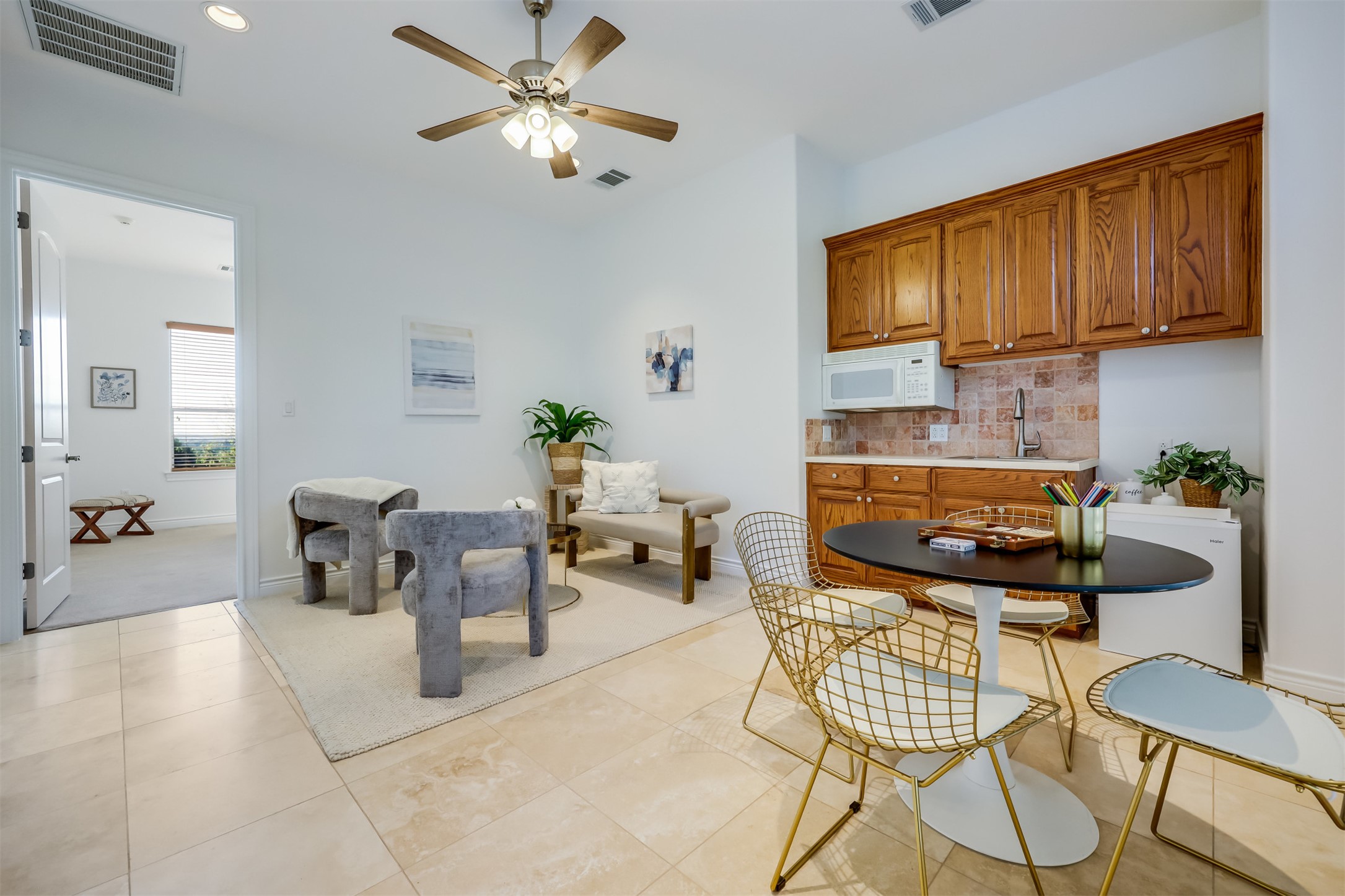104 Running Brook Trail Spicewood, TX 78669 - Photo 22 of 40 a dining room with furniture and window