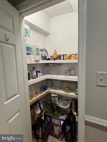 a room with storage and utility