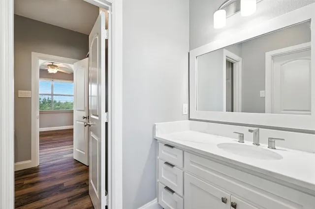 wooden floor in an empty room