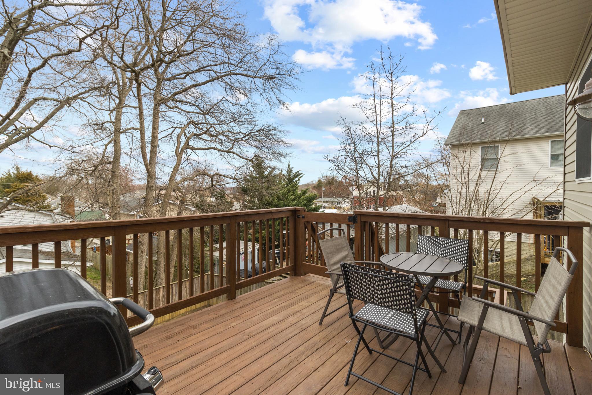 1615 Oldtown Road Edgewater, MD 21037 - Photo 30 of 35 a view of balcony with wooden floor and seating