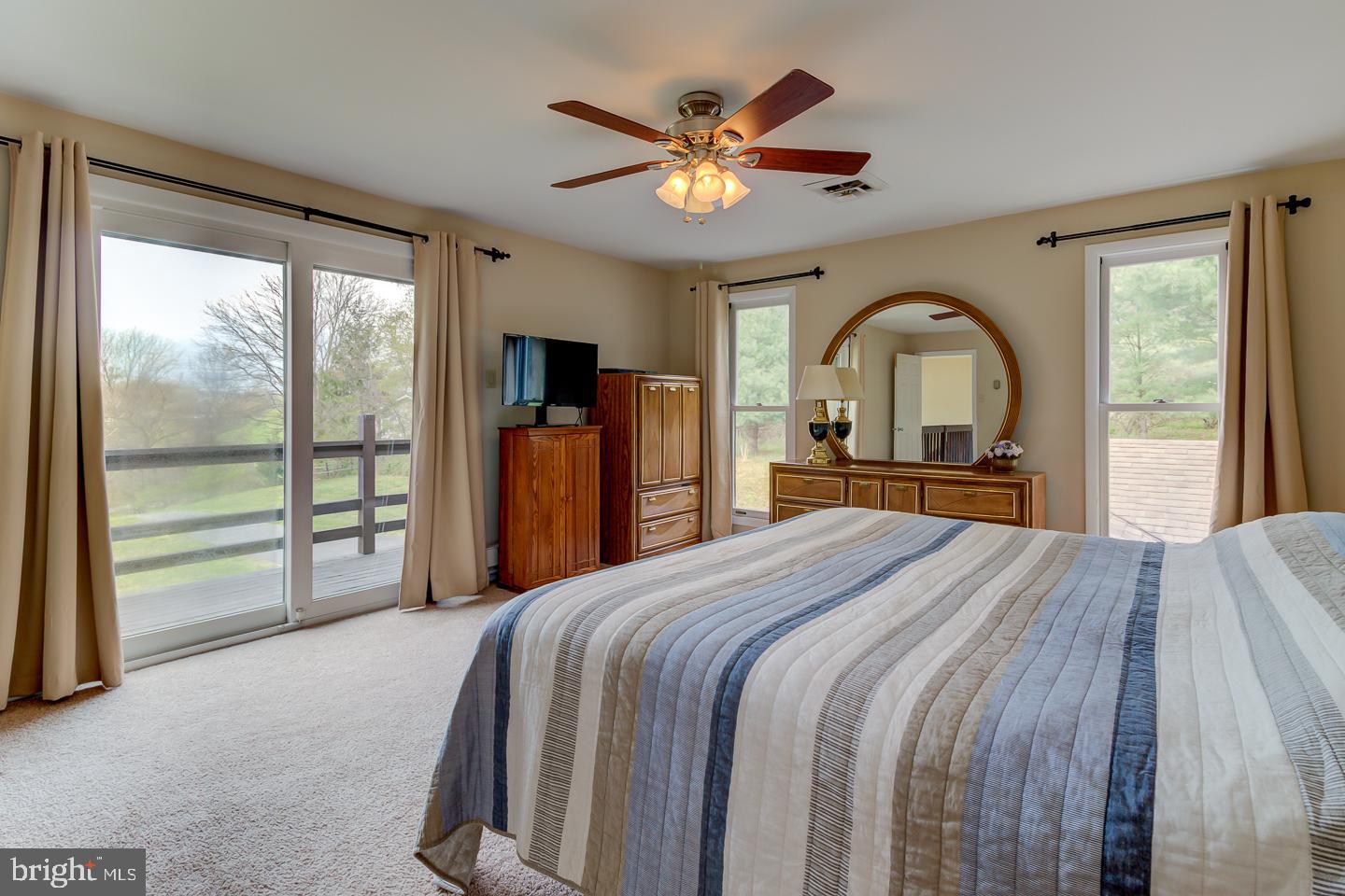 645 Locust Grove Road West Chester, PA 19382 - Photo 16 of 24 Master Bedroom, with Balcony