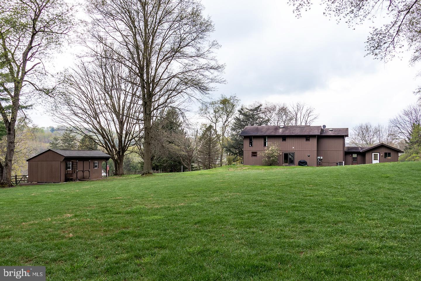 645 Locust Grove Road West Chester, PA 19382 - Photo 23 of 24 Exterior, Rear, with shed
