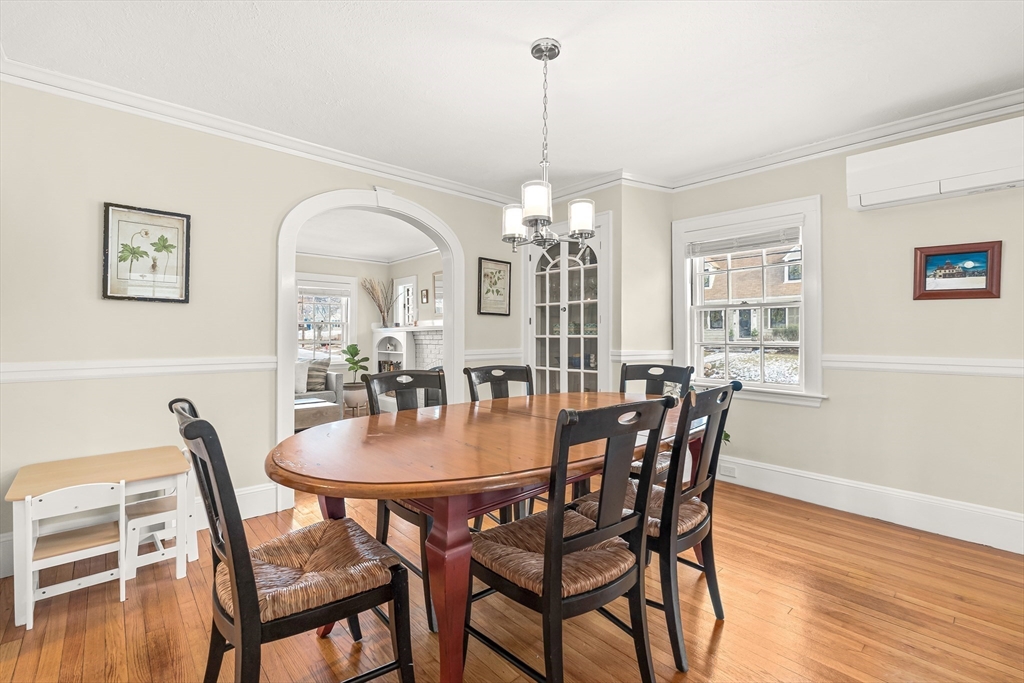 89 Lovell Road Melrose, MA 02176 - Photo 12 of 38 a view of a dining room with furniture window and wooden floor