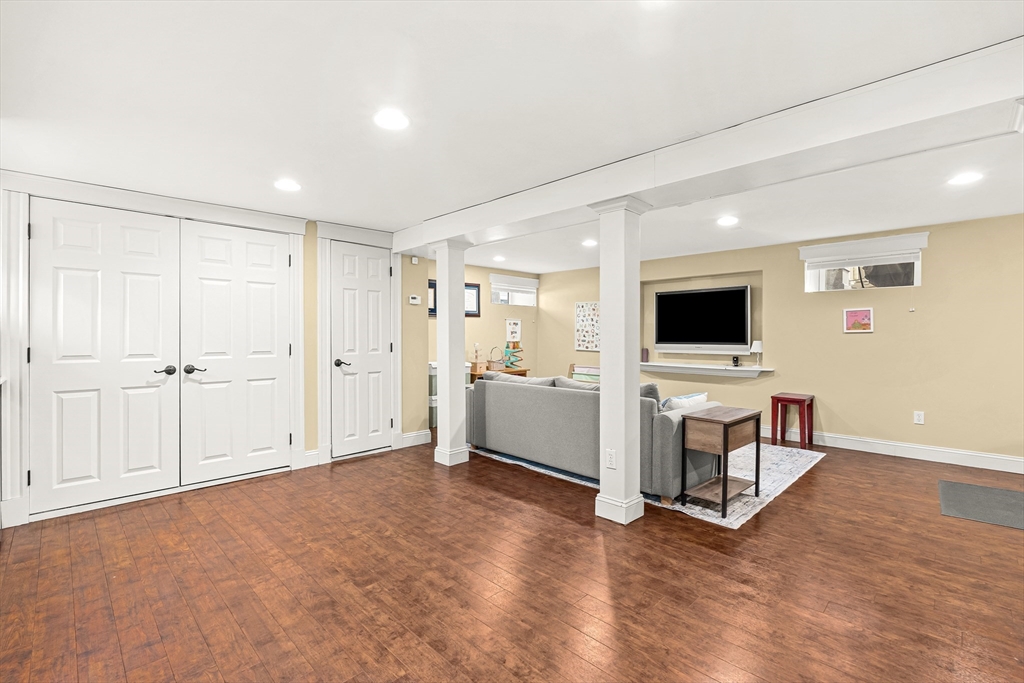 89 Lovell Road Melrose, MA 02176 - Photo 29 of 38 a view of workspace with flat screen tv