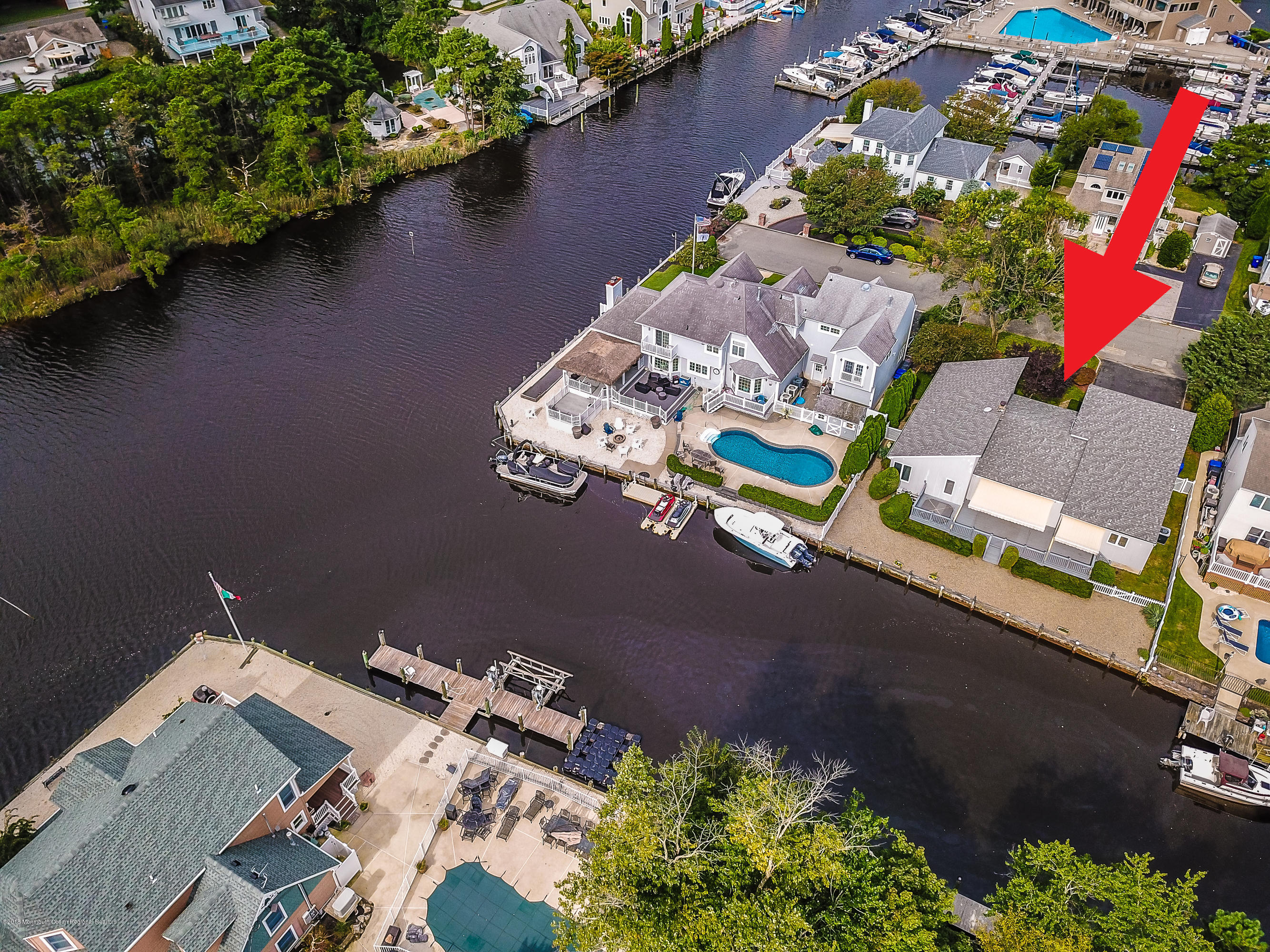 205 Claudia Road Brick, NJ 08723 - Photo 42 of 44 DJI_0028 arrow