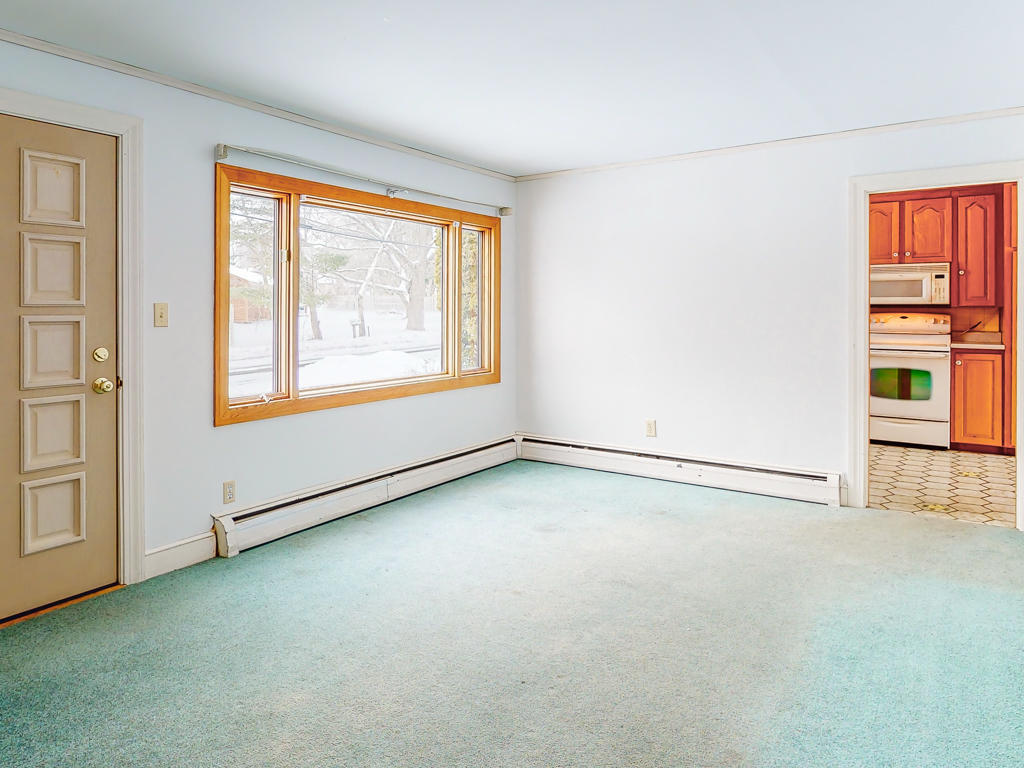 Living room to kitchen