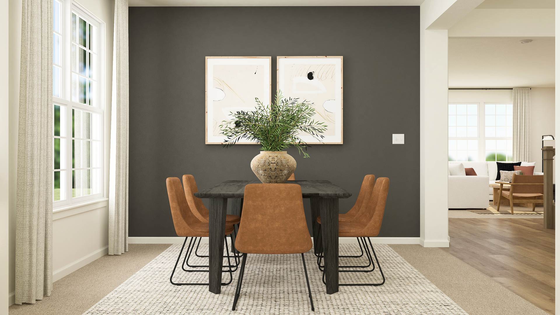 3587 Sandstone Circle Elgin, IL 60124 - Photo 11 of 29 a view of a dining room with furniture and wooden floor