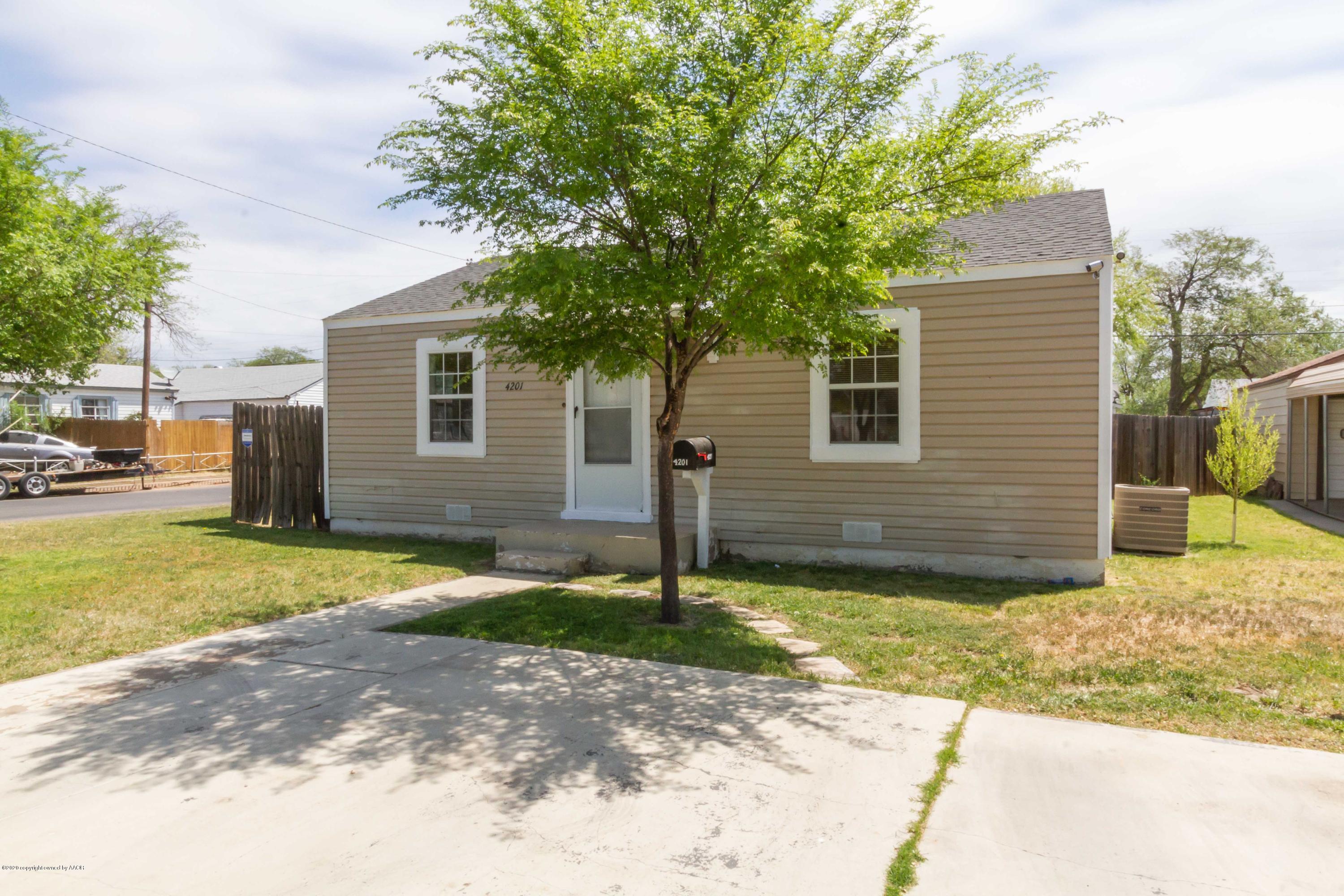 4201 Gables Street Amarillo, TX 79110 - Photo 1 of 32 FRONT VIEW 2