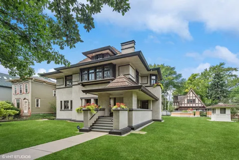 front view of house with a yard